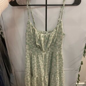 Floral Green Sundress